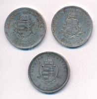 1935. 2P Ag "Pázmány" + 1935. 2P Ag "Rákóczi" + 1936. 2P Ag "Liszt Ferenc&q...