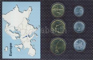 Szlovénia 1992-2004. 10St, 20St, 50St, 1T, 2T, 5T bemutató szettben T:1