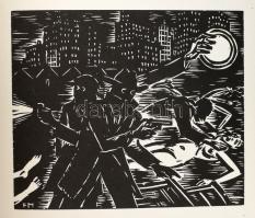 Masereel, Frans: Az ember útja. 60 fametszet. Bp.,1968, Corvina. Frans Masereel fametszeteiről készü...