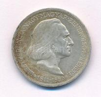 1936. 2P Ag "Liszt" T:1- patina Adamo P7.3