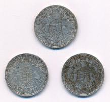 1932-1936. 2P Ag "Madonna" (3xklf) T:2,2- patina
Adamo P7