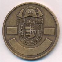 ~2000. "Egy mindenkiért, mindenki egyért / Tolna Megyei Tűzoltószövetség" bronz emlékérem ...