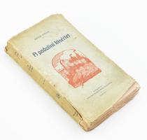 Krúdy Gyula: A podolini kisértet. Bp., 1906, Rákosi Jenő, 259 p. Első kiadás. Kiadói papírkötés, sérült, kissé hiányos borítóval, helyenként laza, a fűzéstől elváló lapokkal.