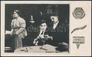 1920 Az ötödik osztály című film egyik jelenete, fotólap, 9×13 cm