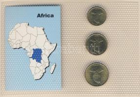 Zaire 1987-88. 1Z, 5Z, 10Z bemutató szettben T:1