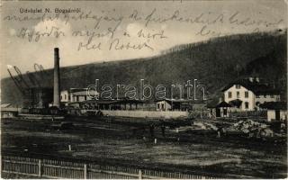1912 Boksánbánya, Németbogsán, Deutsch-Bogsan, Bocsa Montana; bánya. Szábonáry Károly felvétele / mine (EK)