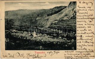 1903 Torockó, Rimetea; látkép / general view (b)