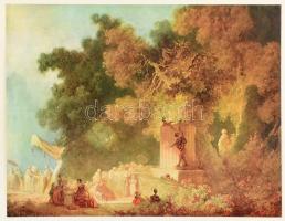 3 db művészeti reprodukciókat tartalmazó album: Rembrandt rézkarcok, Fragonard, Goya