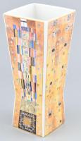 Goebel Gustav Klimt porcelán váza. Matricás, jelzett, hibátlan, m: 25 cm