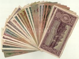 30db-os vegyes pengő és inflációs pengő bankjegy tétel T:II-III- közte folt