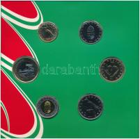 2011. 5Ft-200Ft (6xklf) forgalmi sor szettben + 3000Ft Ag "Az Európai Unió Tanácsának magyar el...