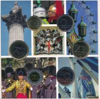 2012. 5Ft-200Ft (6xklf) forgalmi sor szettben, benne 2012. 3000Ft Ag "XXX. Nyári Olimpiai Játék...