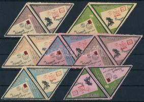 1941 Gyűjtsünk alkalmi bélyegzést 7 klf levélzáró pár