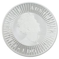 Ausztrália 2022. 1$ Ag "II. Erzsébet / Kenguru" T:BU 
Australia 2022. 1 Dollar Ag "E...
