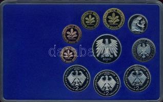 Németország 2000D 1Pf-5M 10klf db, szettben, benne 3klf 2M T:PP R!