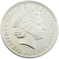 Nagy-Britannia 2009. 2P Ag "II. Erzsébet" T:1,1- kis karc
Great Britain 2009. 2 Pounds Ag...