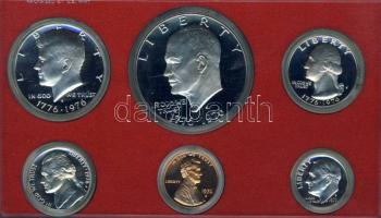 USA 1976. 1c-1$ 6klf db, szettben "Bicentennial" T:PP