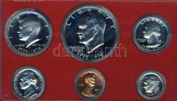 USA 1975. 1c-1$ 6klf db, szettben "Bicentennial" T:PP