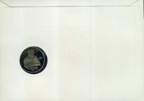 Szovjetunió 1990. 1R "Scorina" bélyeges érmés borítékon, ismertetővel T:PP