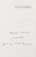 Szabó Ferenc: Jelek az éjszakában. Tanulmányok és új versek. A szerző által DEDIKÁLT példány. Róma, ...