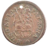 1704KB Rézpoltúra "II. Rákóczi Ferenc" (3,04g) T:2-,3
Hungary 1704KB Poltura "Franci...