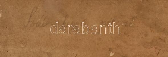 Greguss Imre (1856-1910): Svábhegyi pihenő. Olaj, karton, jelezve balra lent. Hátoldalán címmel feli...