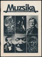 1983 A Muzsika magazin teljes évfolyama benne többek között Molnár András, Marcus Demeter, Kovács Dénes, Csengery Adrienne és másik 6 autográf aláírás