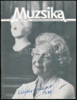 1983 A Muzsika magazin teljes évfolyama benne többek között Molnár András, Marcus Demeter, Kovács Dé...