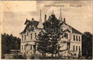 Tövisegyháza (Simánd, Schimand); Kintzig kastély / castle (r)