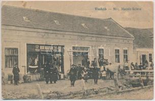 Vaskoh, Vaskóh, Coh, Vascau; Non Macsin üzlete / shop, street view (EB)
