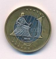 Vatikán 2006. 1EUR "XVI Benedek" próbaveret T:1 Vatican 2006. 1 Euro "Benedict XVI&qu...