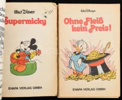 1975-1979 2 db Walt Disney Lustige Taschenbücher német nyelvű képregényfüzet. Egy ragasztott, egy sz...