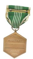 Amerikai Egyesült Államok DN "Katonai Szolgálatért" bronz kitüntetés mellszalaggal T:1- 
...