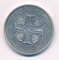 Németország 1998. "Jézus Krisztus keresztre feszítése" kétoldalas, ezüstözött Cu emlékérem...