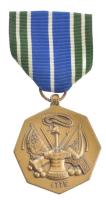 Amerikai Egyesült Államok DN Katonai eredményekért bronz kitüntetés mellszalaggal T:1-  USA ND For military achievements bronze decoration with ribbon C:AU