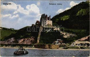1918 Visegrád, Salamon-torony (kis szakadás / small tear)