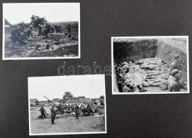 1940-1940 Erdélyi bevonulás és szovjet hadszíntér. Nagy fotóalbum kb 200 izgalmas fotóval. Ünnepsége...