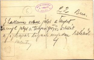 Sulina, port in winter after the storm. Foto Modern N. Teisanu photo (cut)