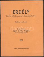 Hefty Gyula Andor: Erdély fürdő, üdülő, nyaraló és gyógyhelyei. H.n., 1940, Erdélyi Fürdőszövetség. Kiadói papírkötés, jó állapotban.