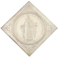 1938. 5P csegely Ag "Szent István halálának 900. évfordulója" utánveret U.P. jelzéssel, mo...