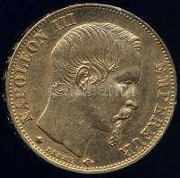 Franciaország/II.Császárság/III.Napóleon 1860BB 20Fr Au 6,45g T:2 ph