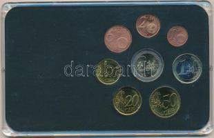 Luxemburg 2002-2006. 1c-2E (8xklf) forgalmi emlékérme összeállítás műanyag dísztokban T:1,1-
Luxemb...