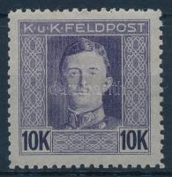1917 IV. Károly 10K 11 1/2 fogazással (**7.500)