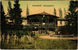1916 Buziásfürdő, Baile Buzias; Bazár szálloda / hotel, bazaar, spa (EK)