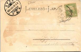 1904 Szabadka, Subotica; Bunyevác lakodalom. Vig Zsigm. Sándor kiadása / Bunjevci wedding, folklore ...