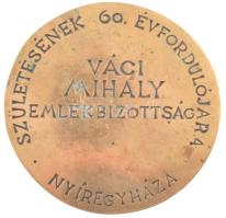 Győrfi Sándor (1951-) 1984. "Váci Mihály Emlékbizottság - Születésének 60. évfordulójára - Nyír...