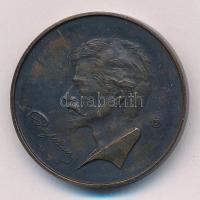 Lapis András (1942-) 1973. "Petőfi Sándor szülőháza" bronz emlékérem (42mm) T:1- patina