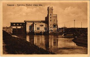 Temesvár, Timisoara; Gyárváros, Turbin villanytelep / electric power plant, power station