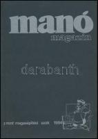 1984-1986 Manó Magazin 2 száma. PMMF Magasépítési Szak. Humoros főiskolai újság