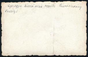 1940 Légvédelmi ágyú tüzelőállás készítési gyakorlata Püspökladánynál az erdélyi bevonulás kezdetén,...